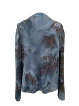 MARÍN merino - grey • brown marble, L