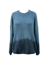 MERINO - silver blue • grey ombre