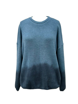 MERINO - silver blue • grey ombre