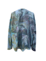 LENA - grey•maroon•lime swirl