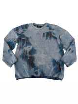 MERINO - ísblá með ryðtónum • icy blue with rust tones