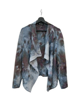 MARÍN merino - grey • brown marble