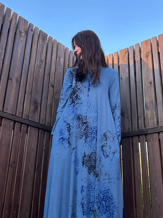 ANJA - grá blár | blue grey