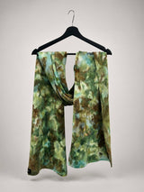 Merino trefill | scarf, mosi • moss