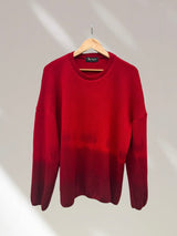 MERINO - red ombre