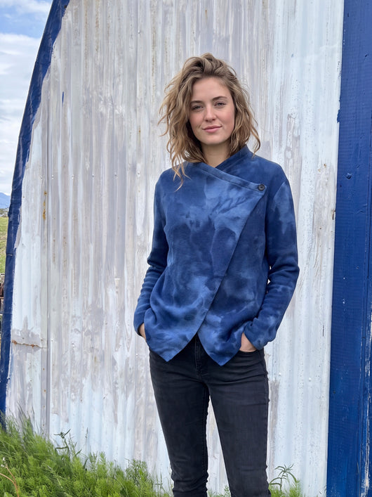 MARÍN merino L - blá | blue