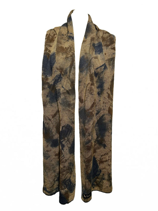 Merino trefill | scarf, Shadowed Bronze